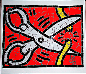 art,verdejo,mosaic,valencia,Keith Haring (Illustration Keith Haring),emilio