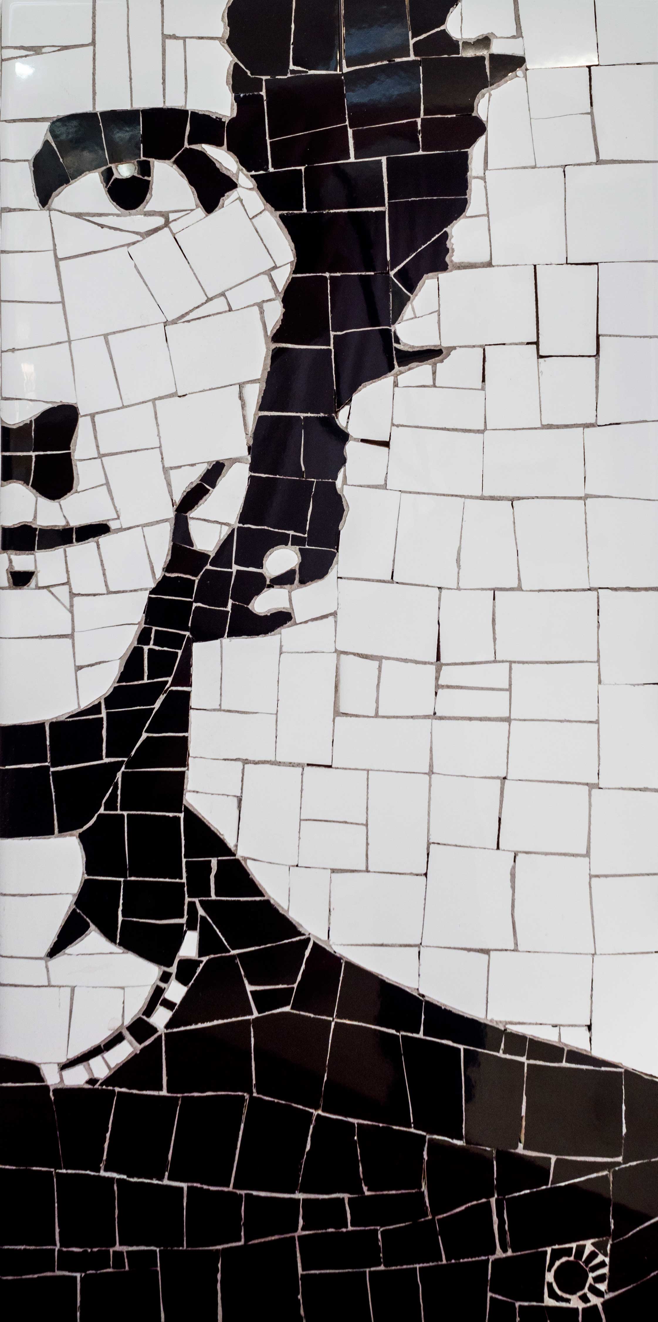 art, verdejo, mosaic, valencia, autorretrato, emilio, mosaico, trencadis